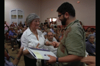 Lliurament de diplomes als entrevistats